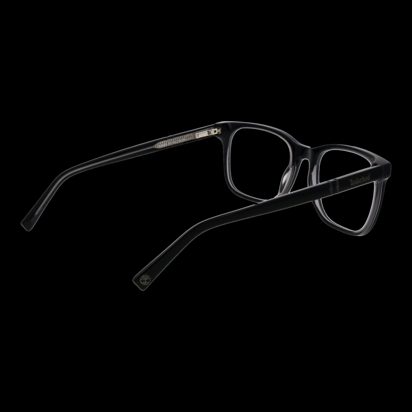 TIMBERLAND MOD. TB50024 54001 gent's eyewear with sleek black frame on black background.