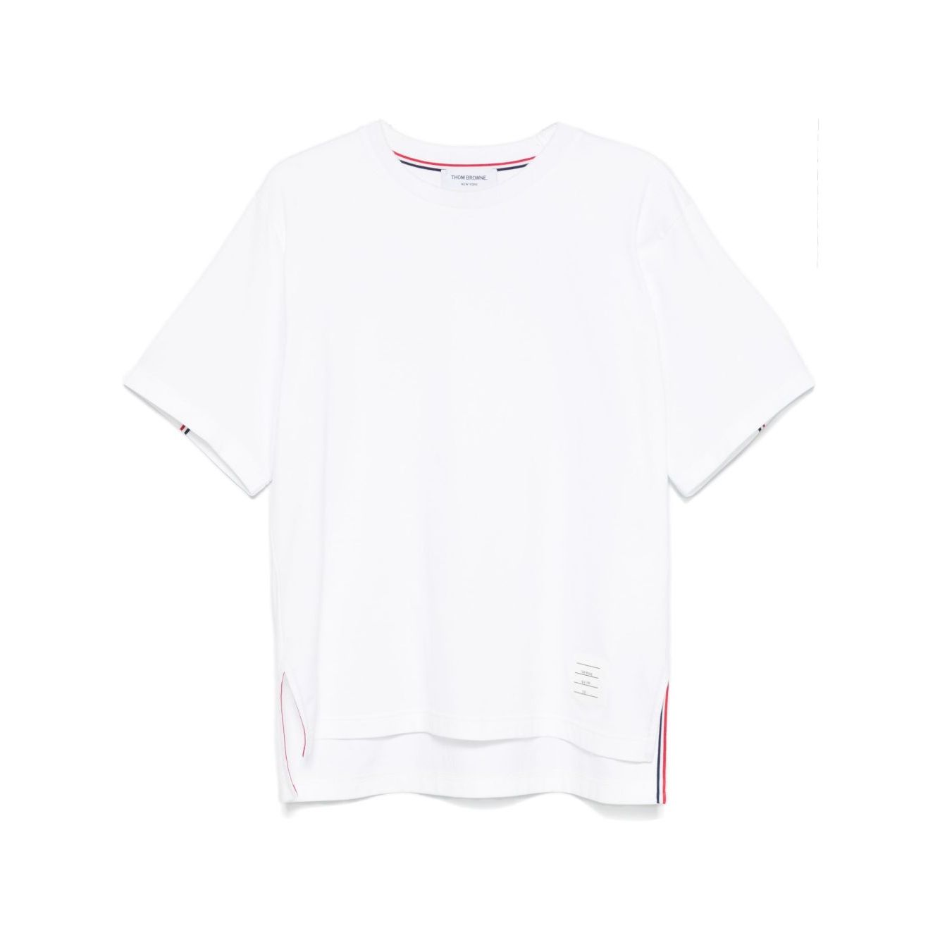 Thom Browne T-shirts and Polos White Topwear
