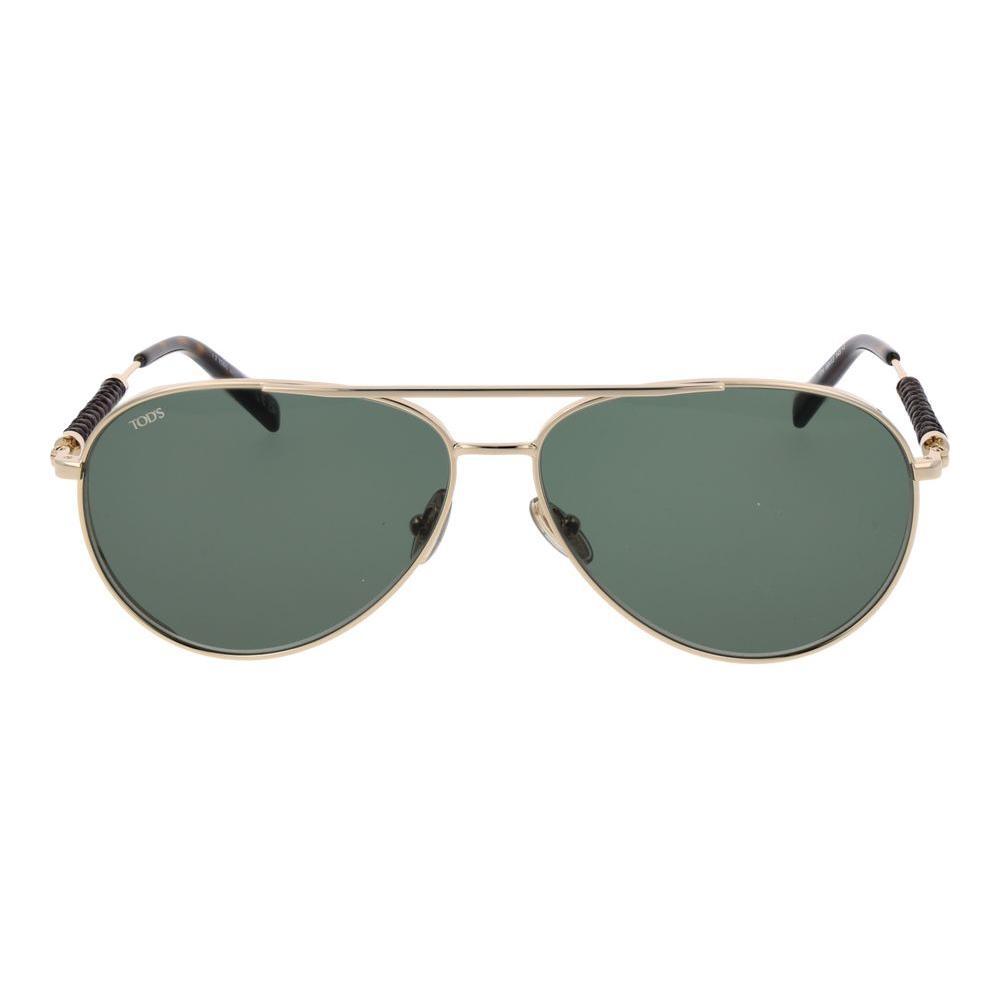 Tod's Tod's Gold Men Sunglasses TO-1061110 1728,67345776800,Gold,Men,New with tags,Sunglasses,Sunglasses for Men - Sunglasses,Tod's