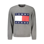 Tommy Hilfiger Gray Cotton Men Sweater TO-39713-S