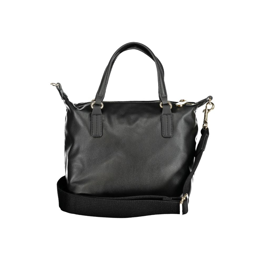 Tommy Hilfiger Tommy Hilfiger Black Polyester Handbag 1728,67403481248,Bags,Black,Handbags - Women - Bags,New with tags,Tommy Hilfiger,Women,Women - Bags TO-27531