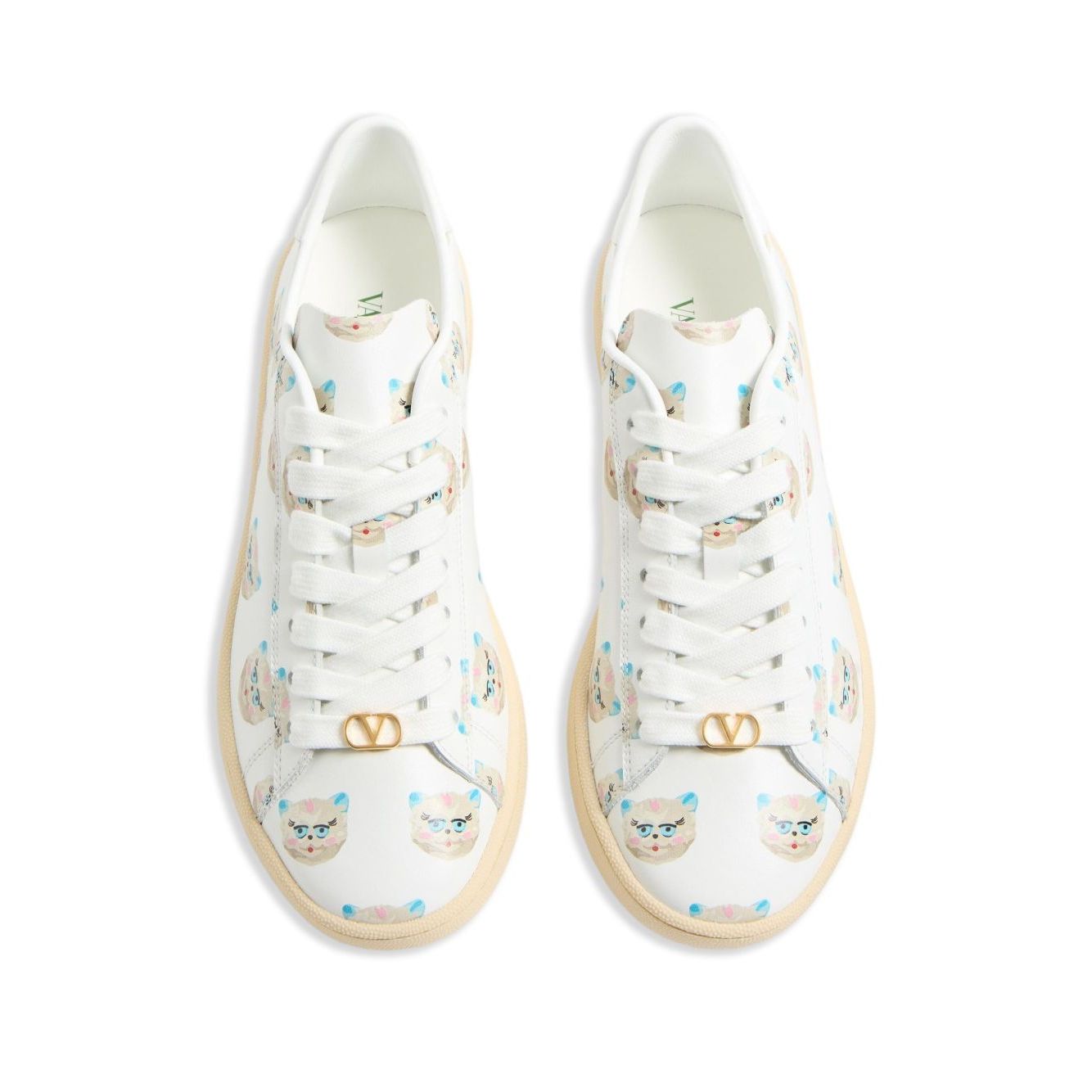 Valentino Garavani Le Chat De La Maison Royco Sneaker In Nappa Calfskin Sneakers