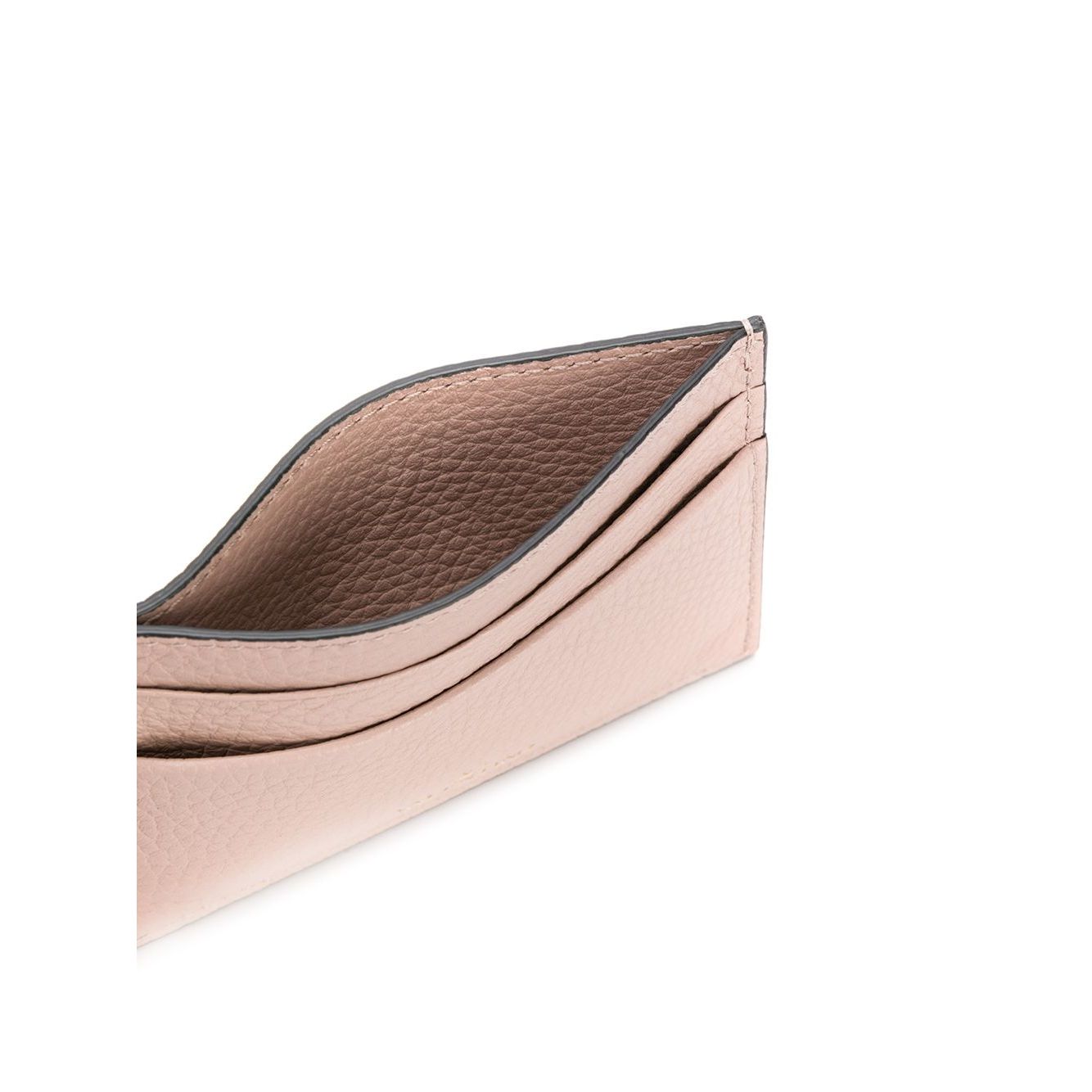 Valentino Garavani Rockstud leather card case