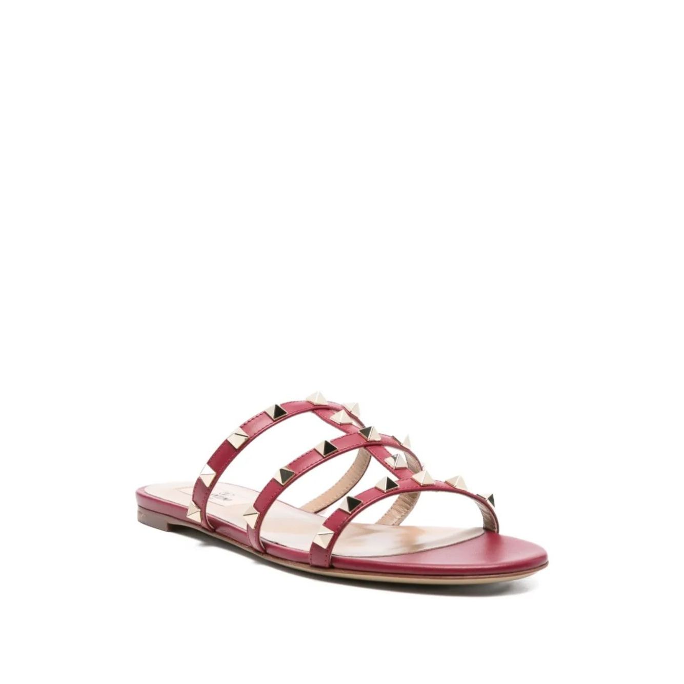 Valentino Garavani Rockstud three-strap sandals Sandals