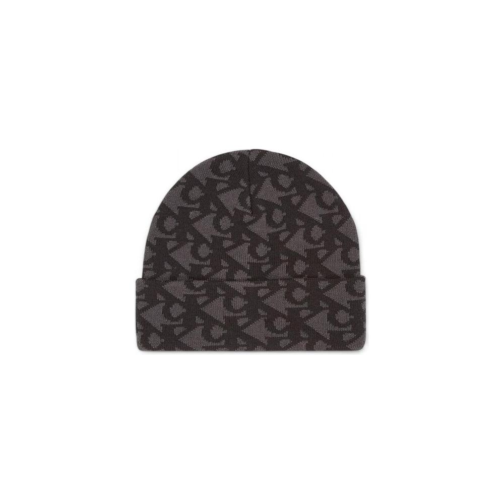 Calvin Klein Jeans Black Recycled Polyester Hats & Cap