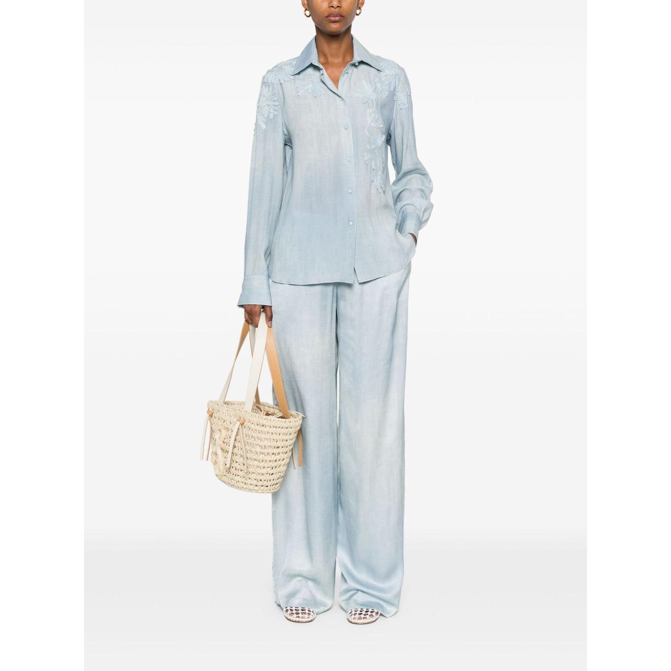 Ermanno Scervino Shirts Clear Blue