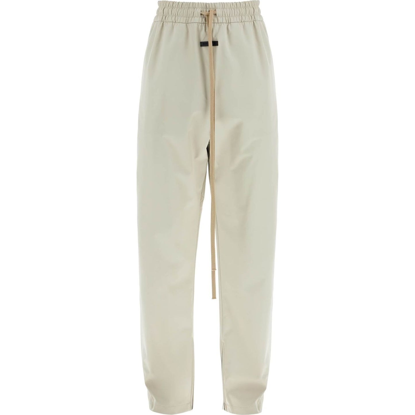 Fear Of God wide leg nylon track pants in cement