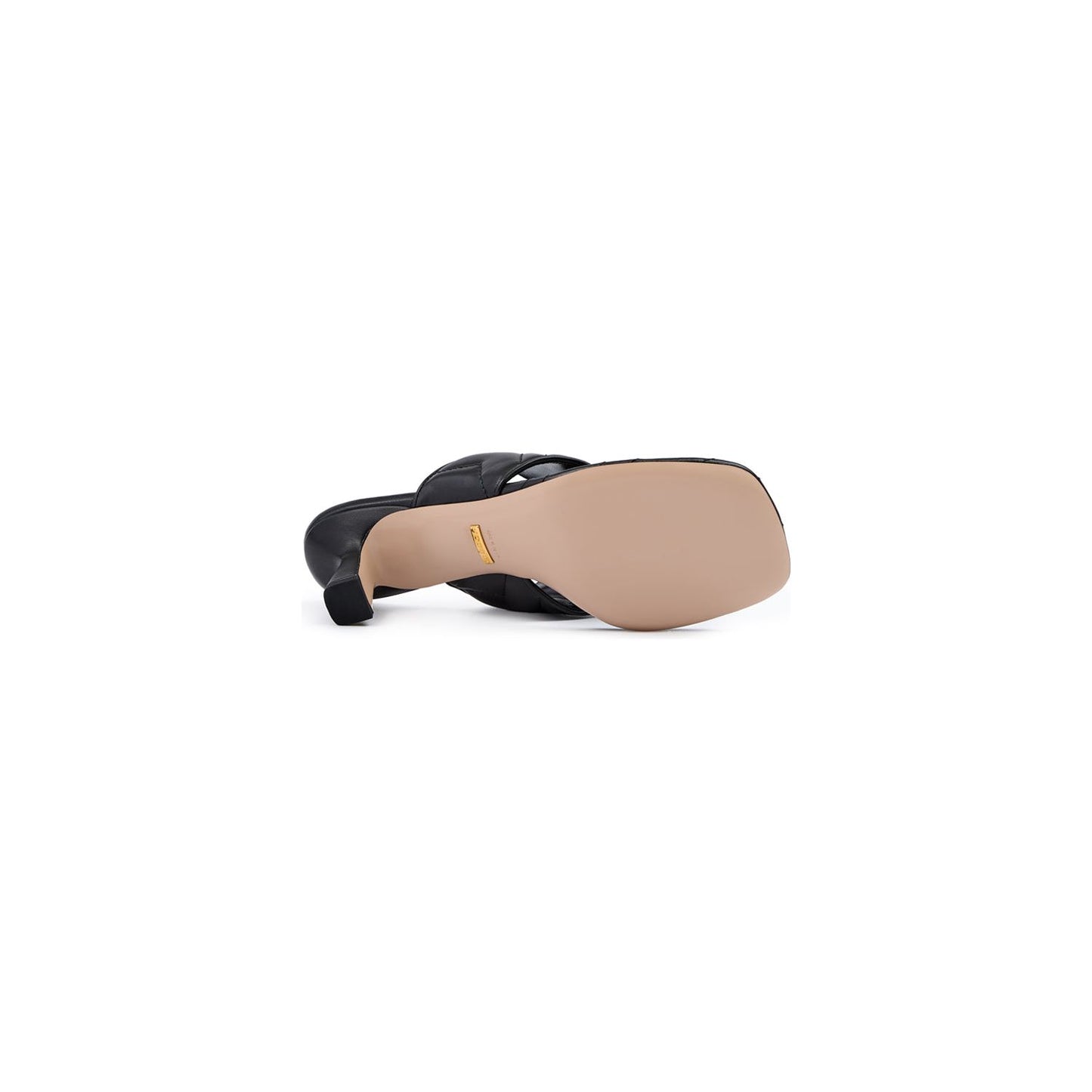 Gucci Mystic Black Nappa Charlotte Leather Sandals