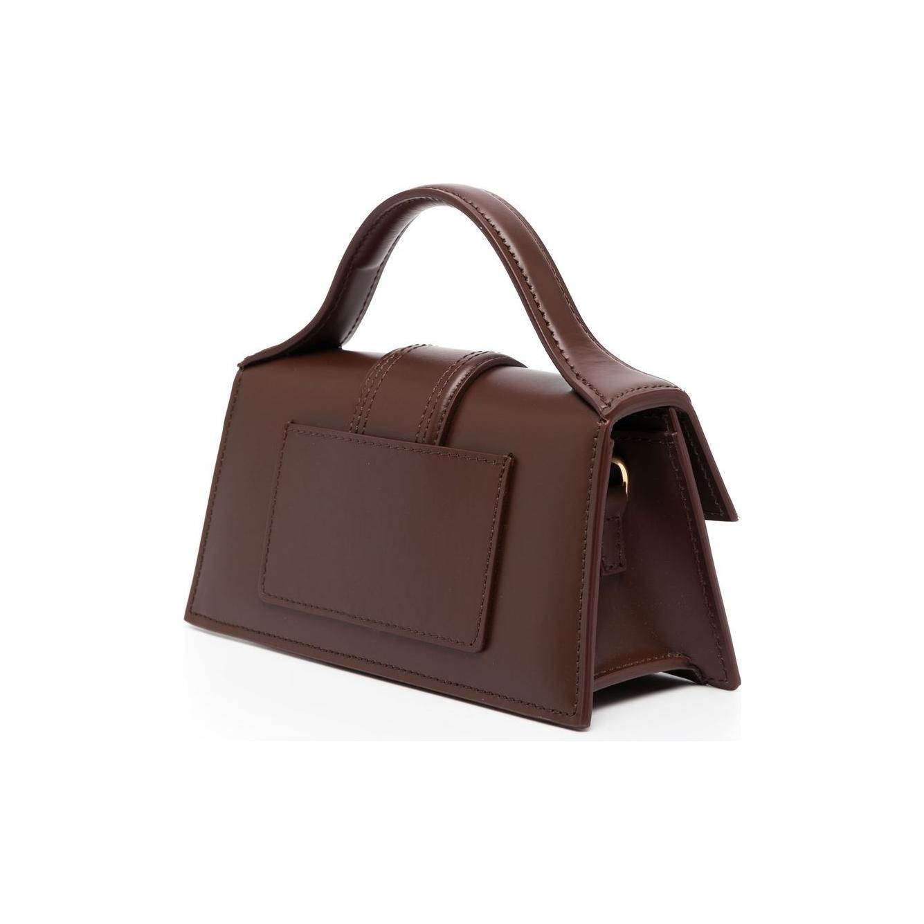 JACQUEMUS Le Bambino leather tote Bags Brown