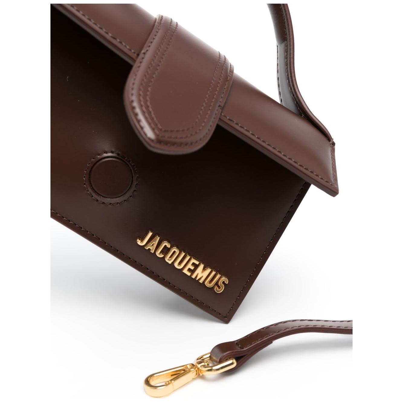 JACQUEMUS Le Bambino leather tote Bags Brown