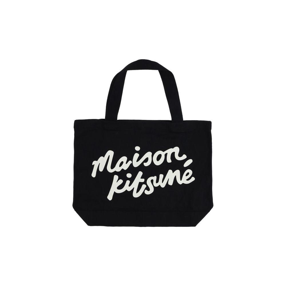 Maison Kitsuné Maison Kitsune Handwriting Tote Bag