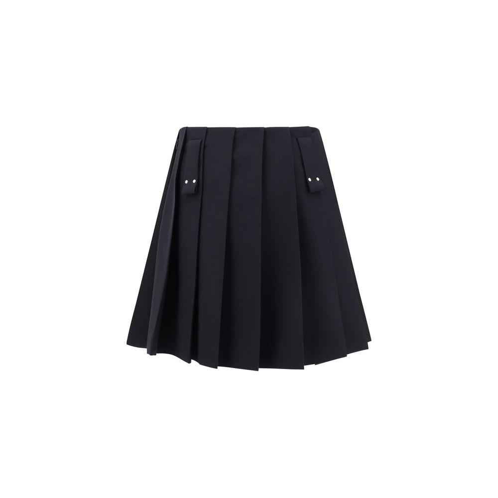 Prada Wool pleated Miniskirt