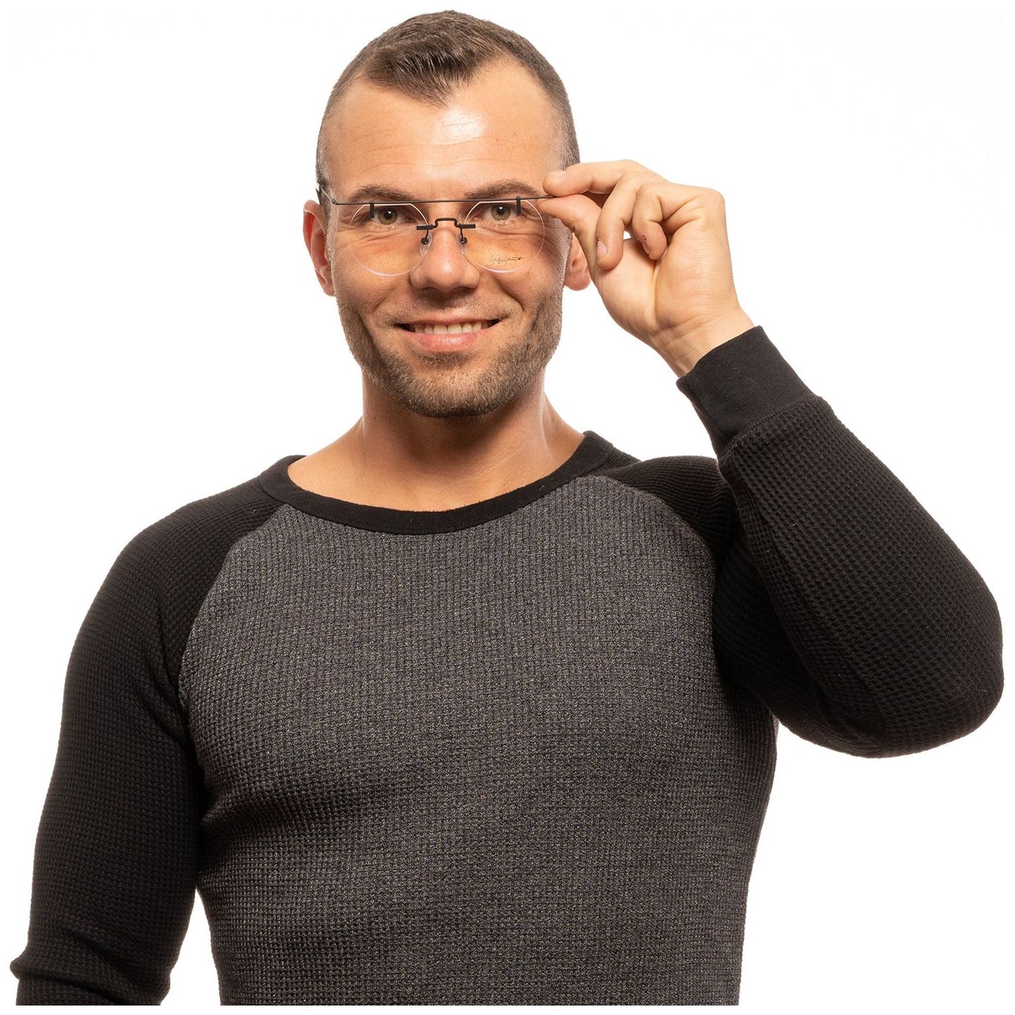 YOHJI YAMAMOTO MOD. YY3015 49002 SUNGLASSES & EYEWEAR YOHJI YAMAMOTO EYEWEAR Dark Slate Gray