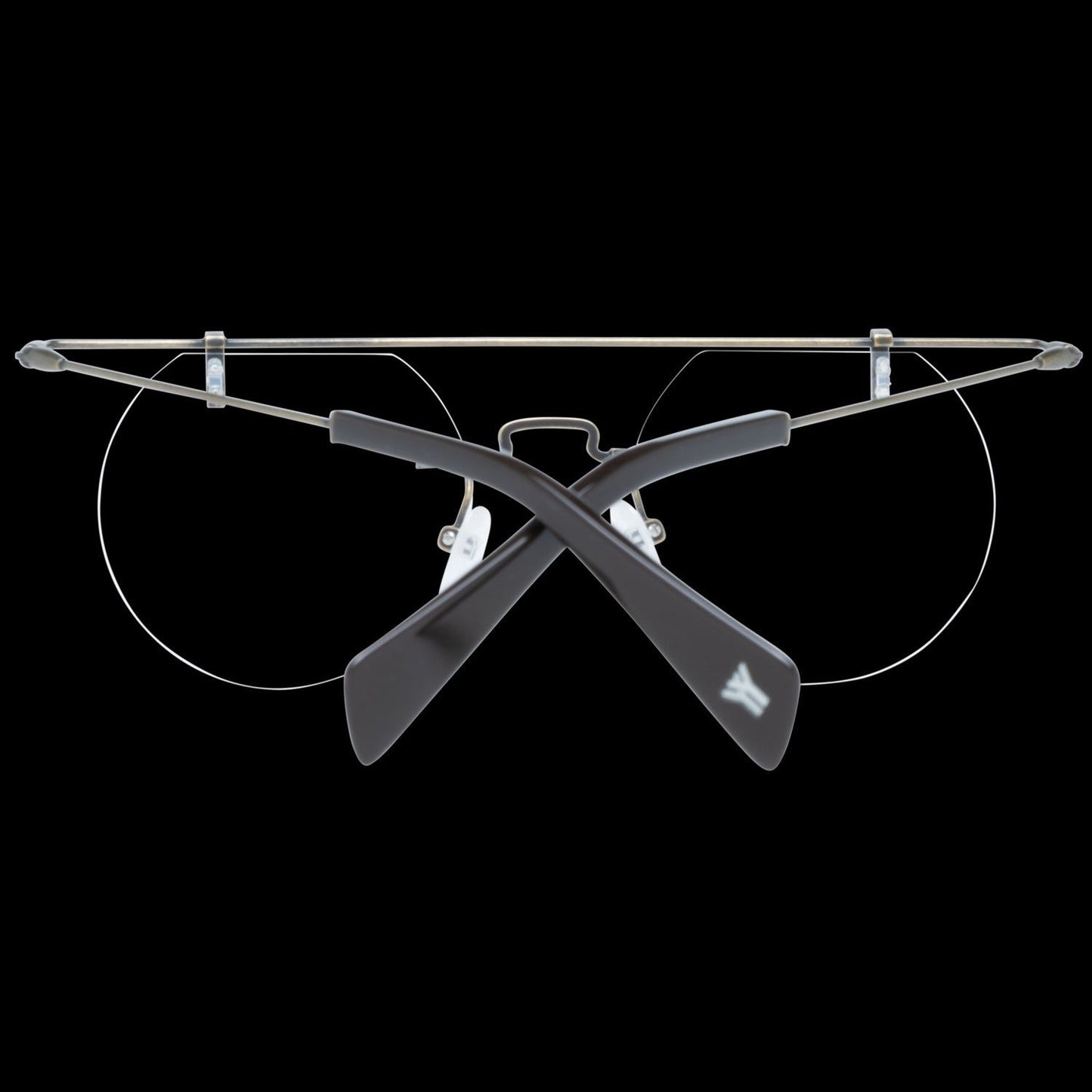 YOHJI YAMAMOTO MOD. YY3015 49400 SUNGLASSES & EYEWEAR YOHJI YAMAMOTO EYEWEAR Black