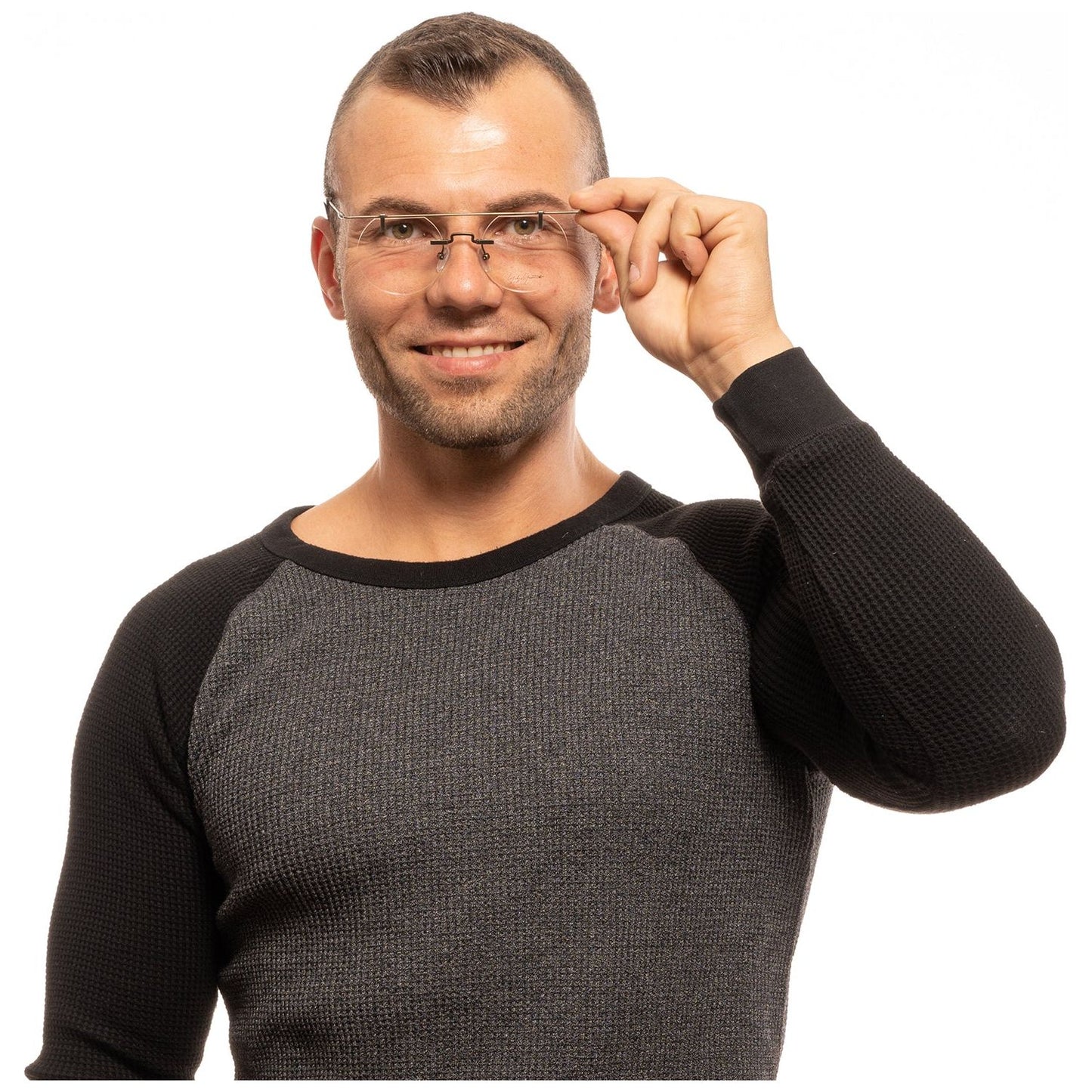 YOHJI YAMAMOTO MOD. YY3015 49400 SUNGLASSES & EYEWEAR YOHJI YAMAMOTO EYEWEAR Dark Slate Gray
