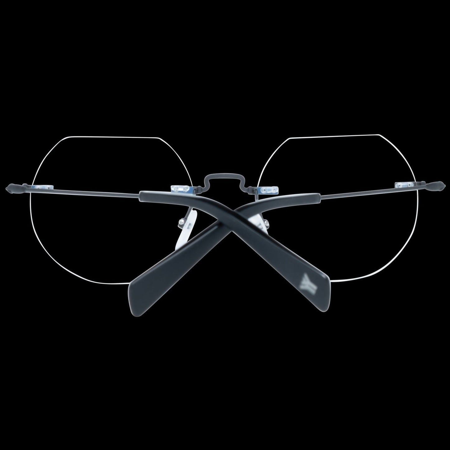 YOHJI YAMAMOTO MOD. YY3018 53002 SUNGLASSES & EYEWEAR YOHJI YAMAMOTO EYEWEAR Black