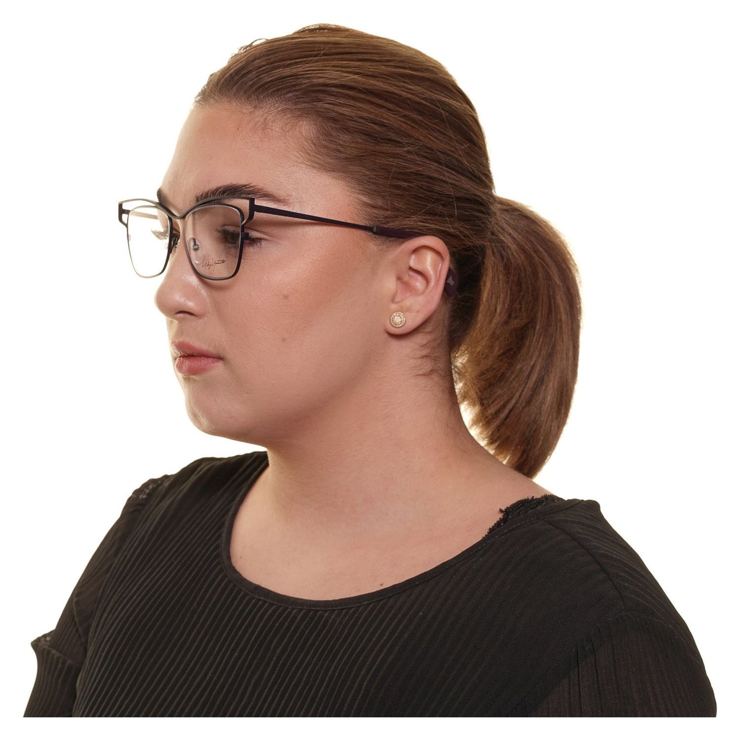 YOHJI YAMAMOTO MOD. YY3019 51701 SUNGLASSES & EYEWEAR YOHJI YAMAMOTO EYEWEAR Dark Slate Gray