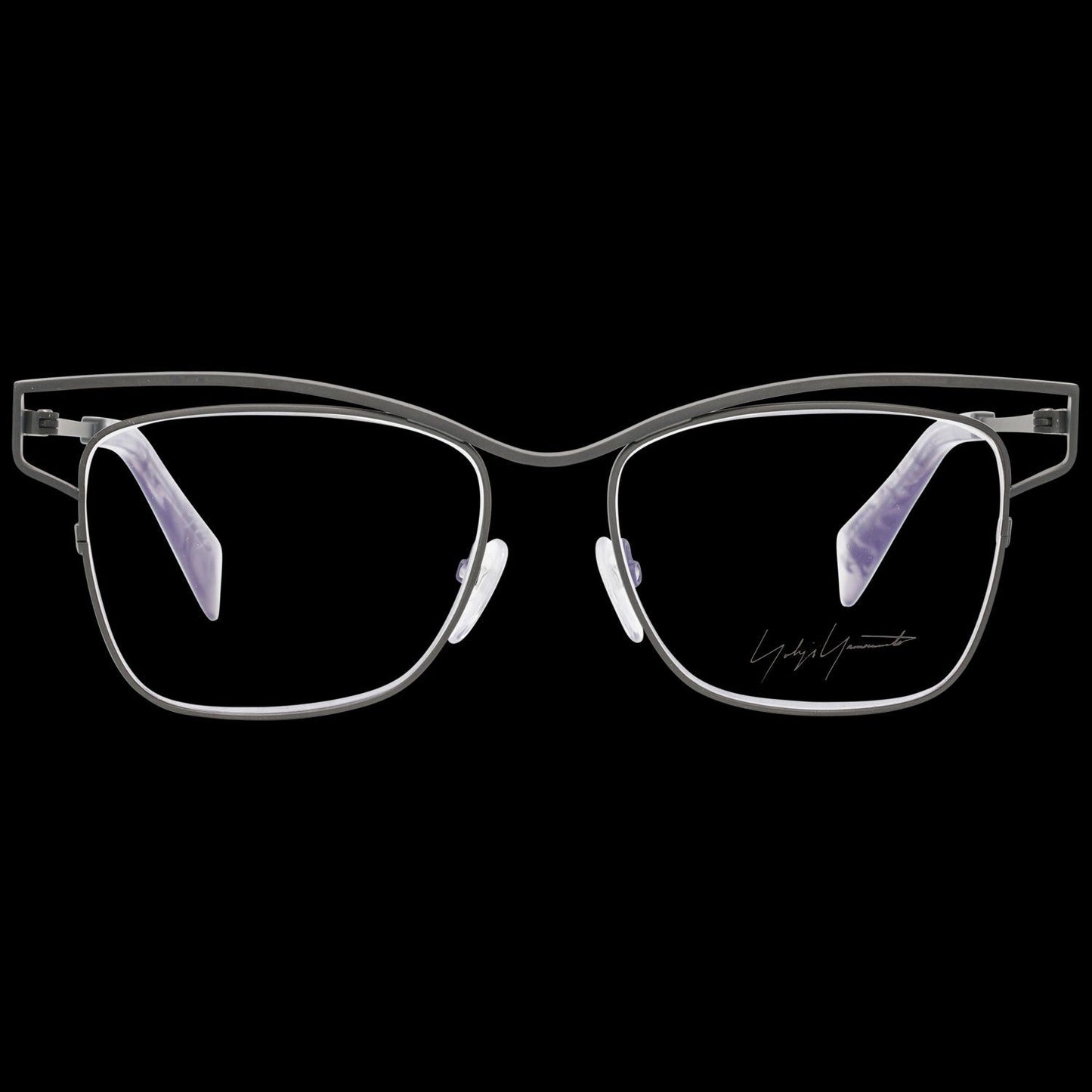 YOHJI YAMAMOTO MOD. YY3019 51902 SUNGLASSES & EYEWEAR YOHJI YAMAMOTO EYEWEAR Black