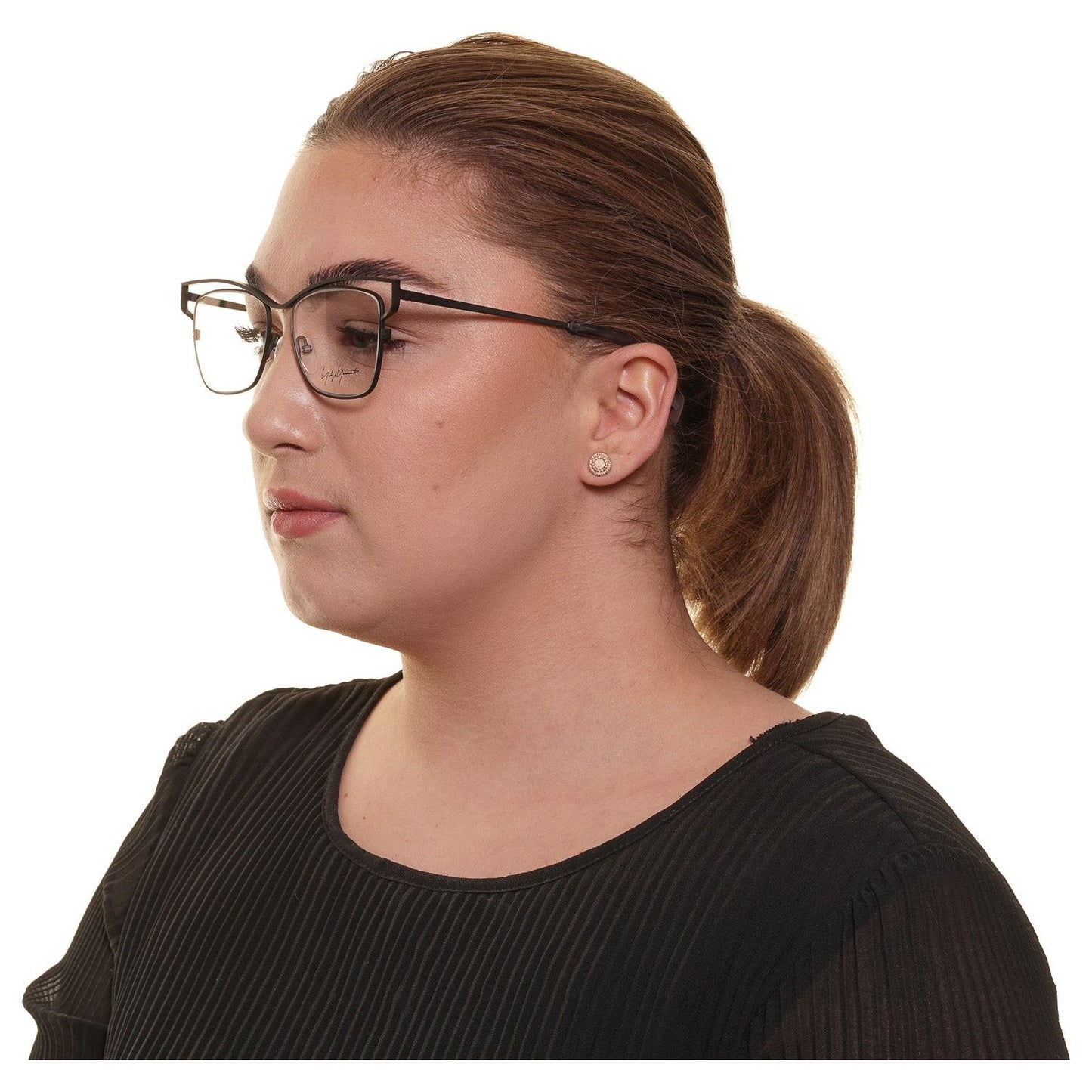 YOHJI YAMAMOTO MOD. YY3019 51902 SUNGLASSES & EYEWEAR YOHJI YAMAMOTO EYEWEAR Dark Slate Gray