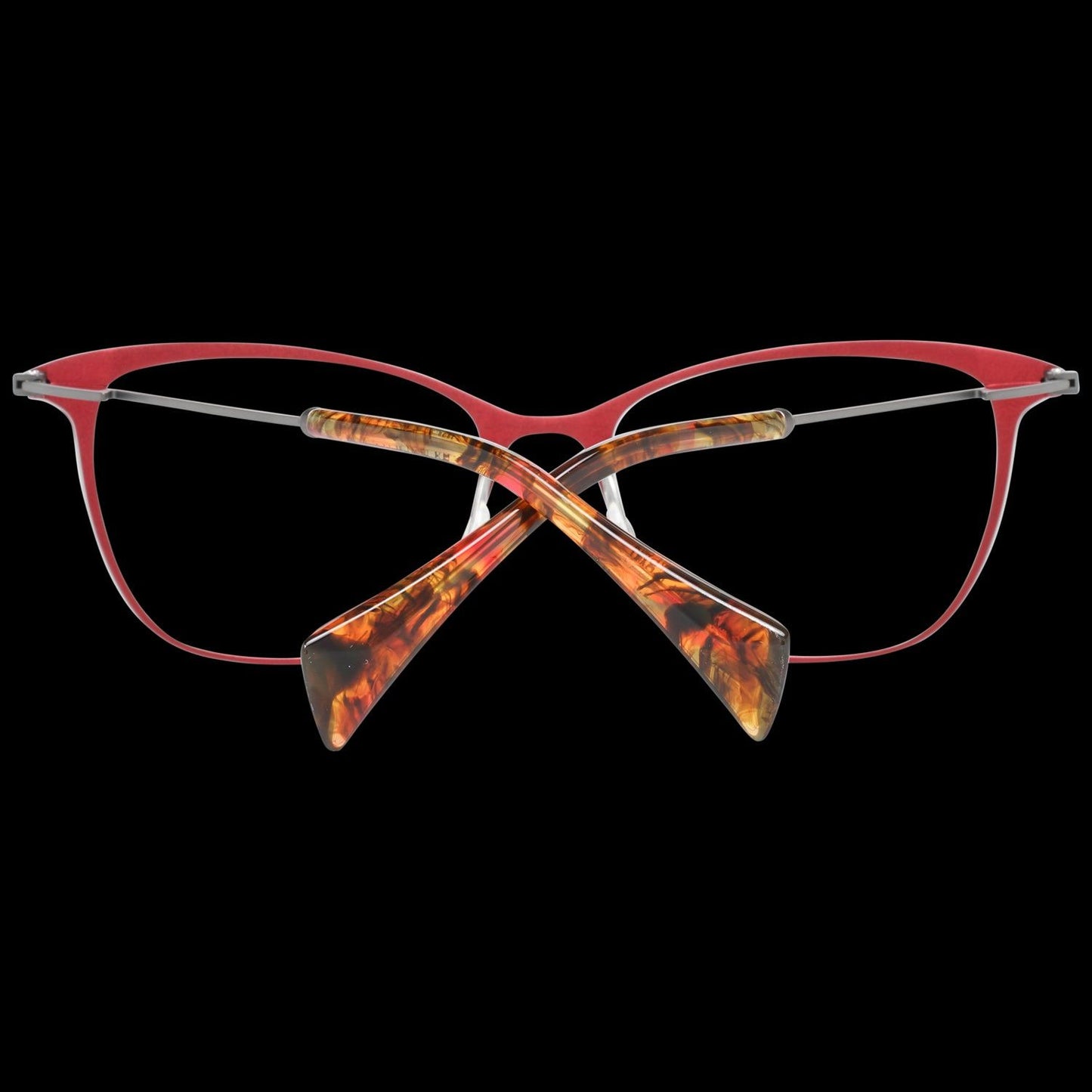 YOHJI YAMAMOTO MOD. YY3030 53264 SUNGLASSES & EYEWEAR YOHJI YAMAMOTO EYEWEAR Black