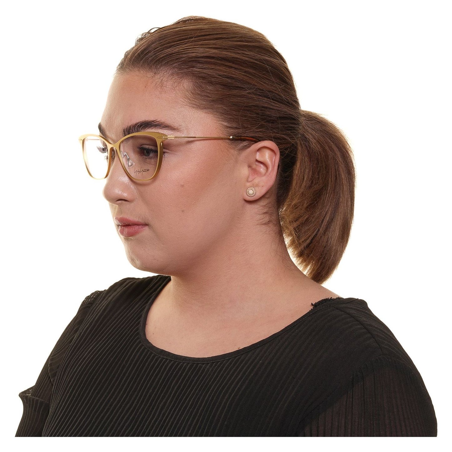 YOHJI YAMAMOTO MOD. YY3030 53464 SUNGLASSES & EYEWEAR YOHJI YAMAMOTO EYEWEAR Rosy Brown