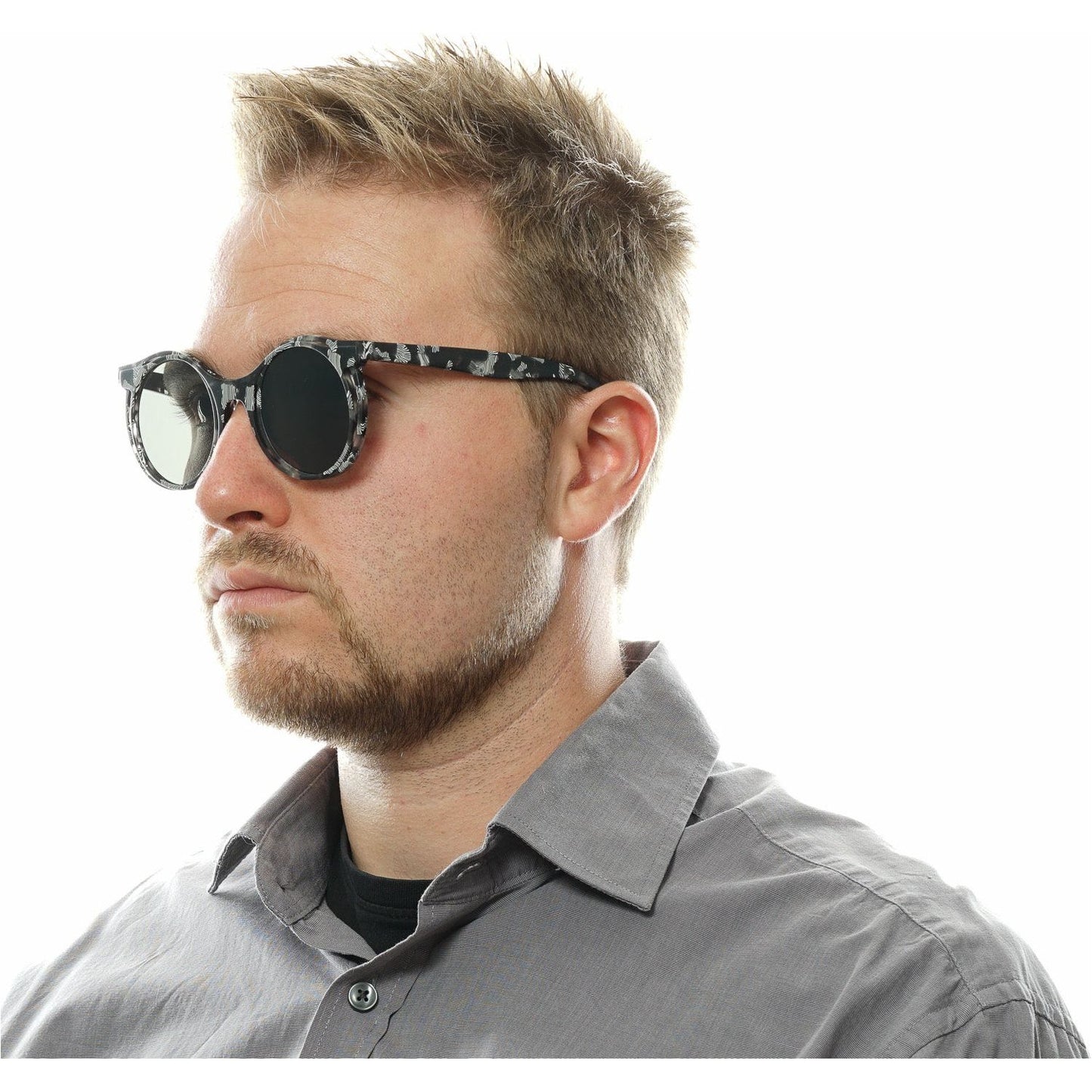 YOHJI YAMAMOTO MOD. YY5021 47016 SUNGLASSES & EYEWEAR YOHJI YAMAMOTO SUNGLASSES Rosy Brown