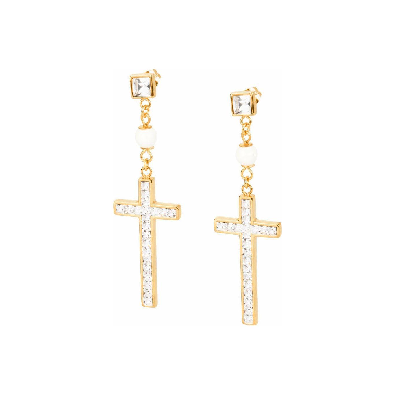 BROSWAY JEWELS Mod. BSL24 Earrings BROSWAY Antique White
