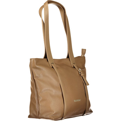 Mario Valentino Brown Polyurethane Womens Bag