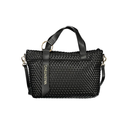 Valentino Black Polyethylene Handbag