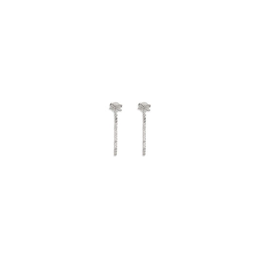 Self-Portrait Silver Brass Earrings