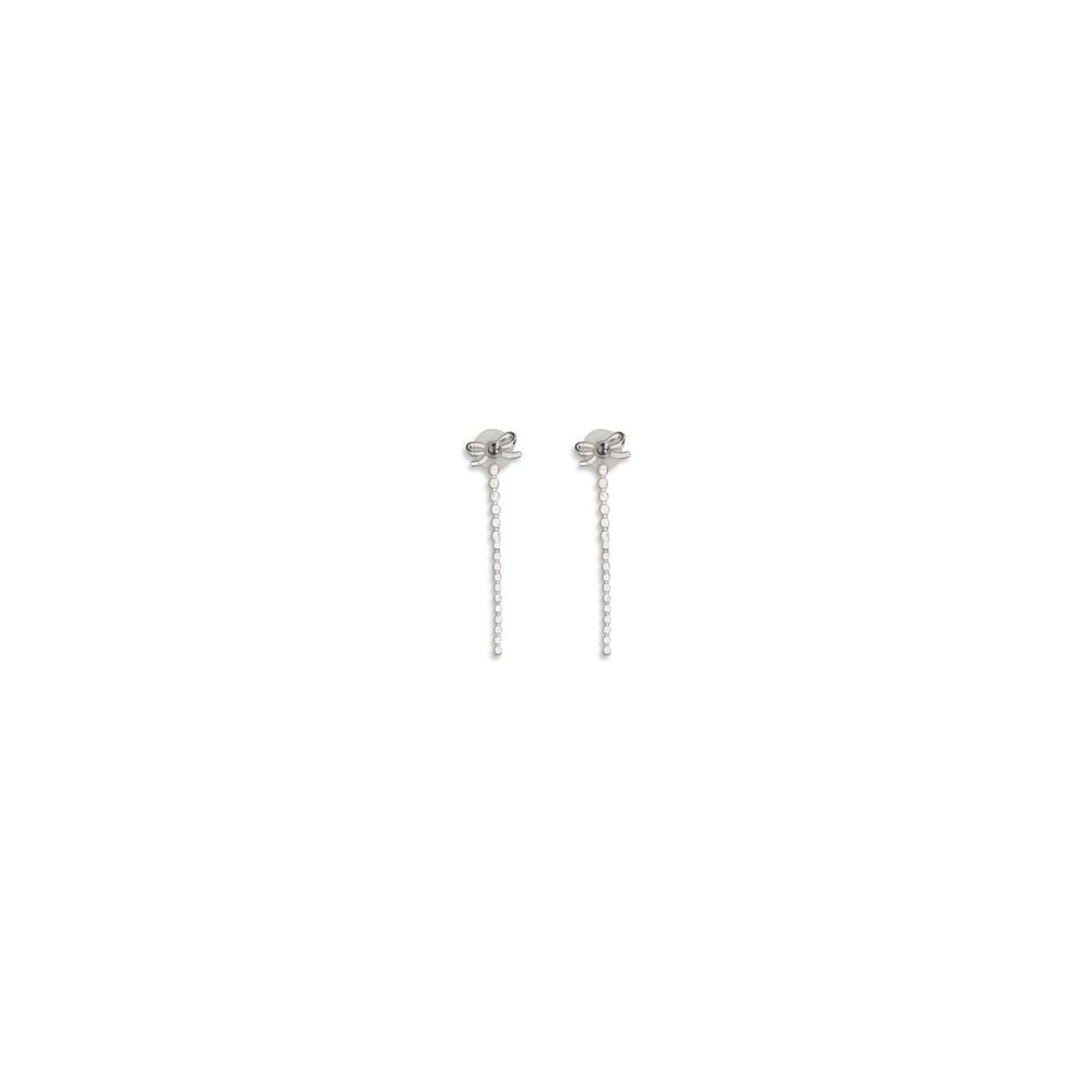 Self-Portrait Silver Brass Earrings