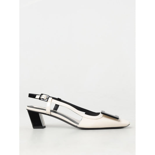Roger Vivier Black Leather High Heel Pumps