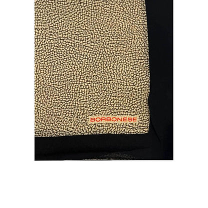 Borbonese Black Silk Women Scarf