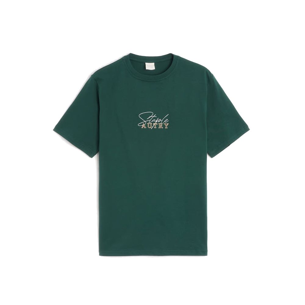 Autry Bicolor Cotton T-Shirt