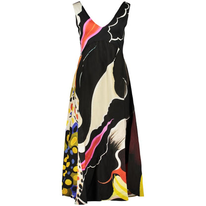 Desigual Black Cotton Casual Dress