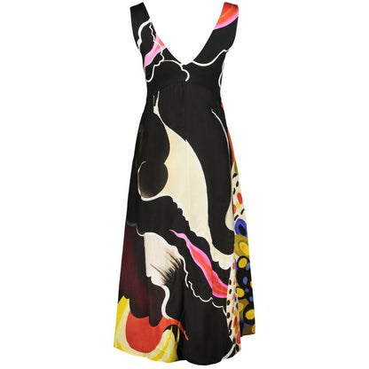 Desigual Black Cotton Casual Dress