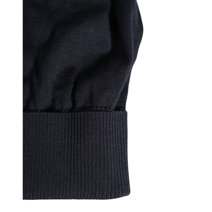 Dolce & Gabbana Black Solid Wool Knitted Winter Beanie Cap Hat