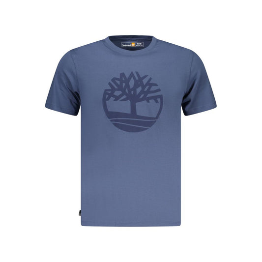 Timberland Blue Cotton T-Shirt