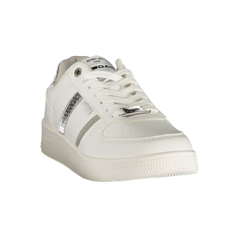 Gas Bianco Poliuretano Women Sneaker 1728,67403481248,Athletic - Sneakers - Shoes,EU35/US5,EU36/US6,EU37/US7,EU38/US8,EU39/US9,EU40/US10,EU41/US11,Gas,New with tags,Shoes,Sneakers - Shoes,White,Women