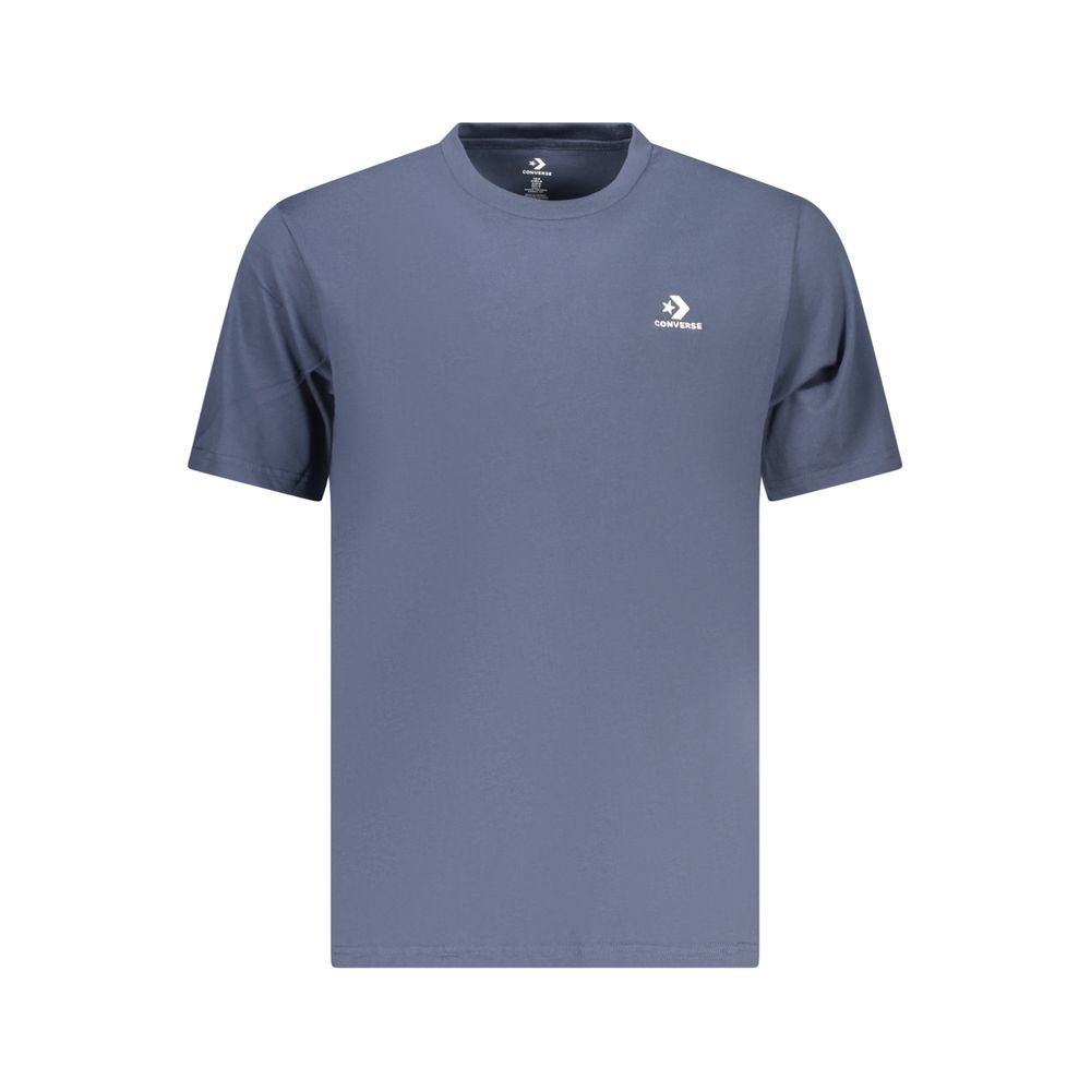 Converse Blue Cotton Men T-Shirt
