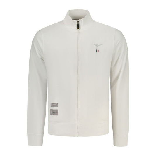 Accademia Militare White Cotton Sweatshirt