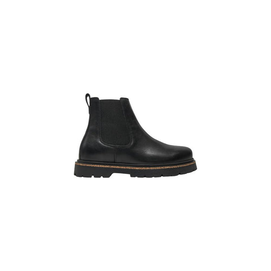Birkenstock Black Leather Ankle Boots