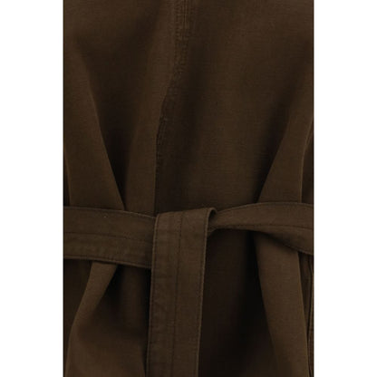 Lemaire Brown Cotton Blouse