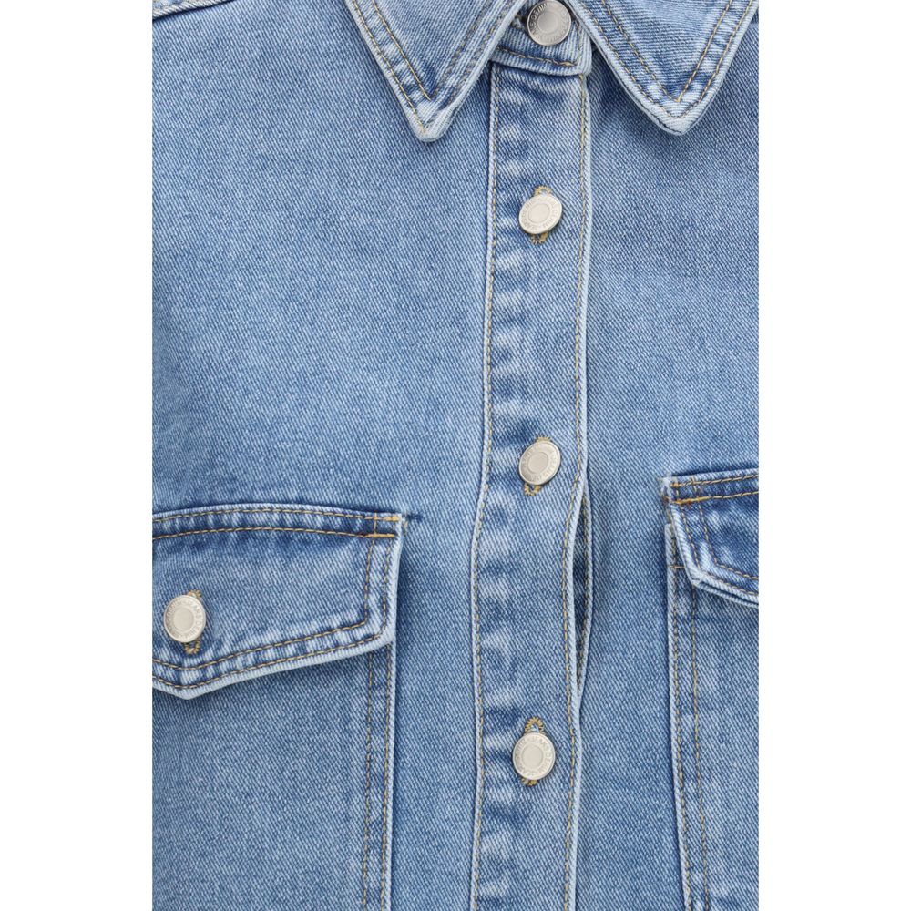 Ella Blue Cotton Denim Jacket