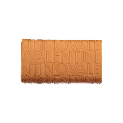 Mario Valentino Brown Polyurethane Women's Wallet