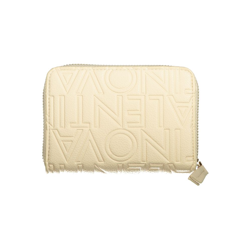 Mario Valentino Beige Polyurethane Women's Wallet