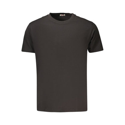 Rifle Black Cotton Men's T-Shirt