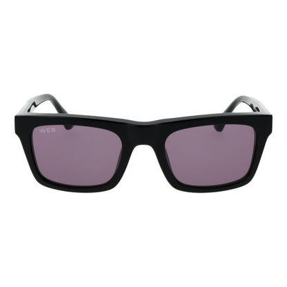 Web Black Acetate Sunglasses