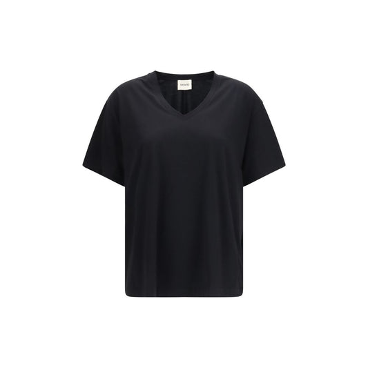 Khaite Black Cotton T-Shirt