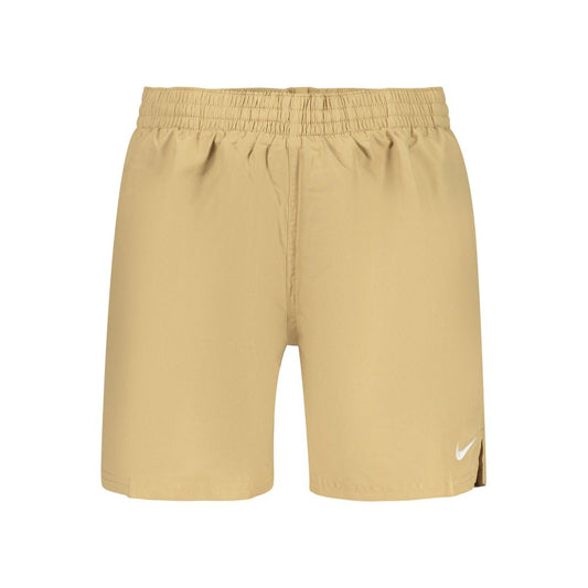 Nike Beige Polyster Men Boxer